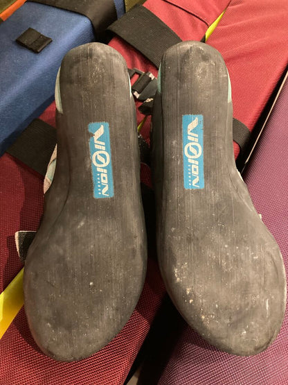 Scarpa Origin Climbing Shoes, Blue/Black, Women's 7