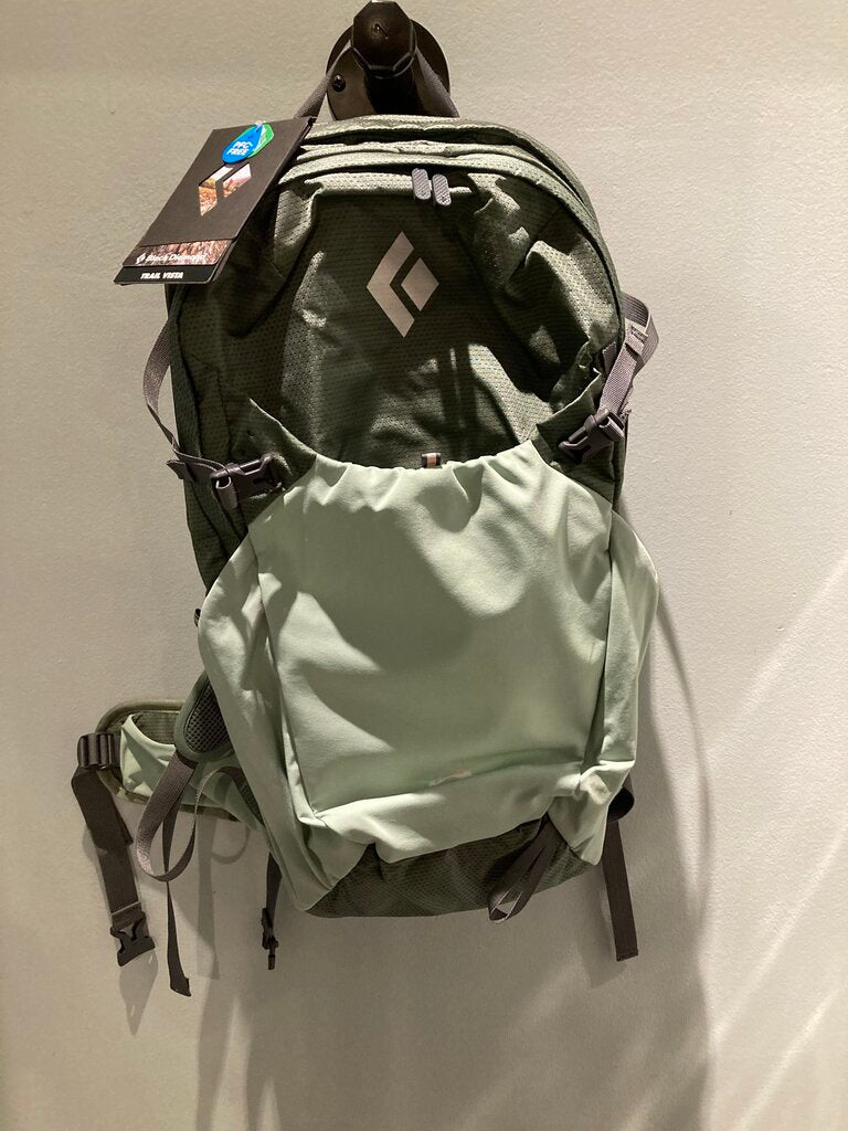(NWT) Black Diamond Trail Vista Daypack, Blue/Green, 20L