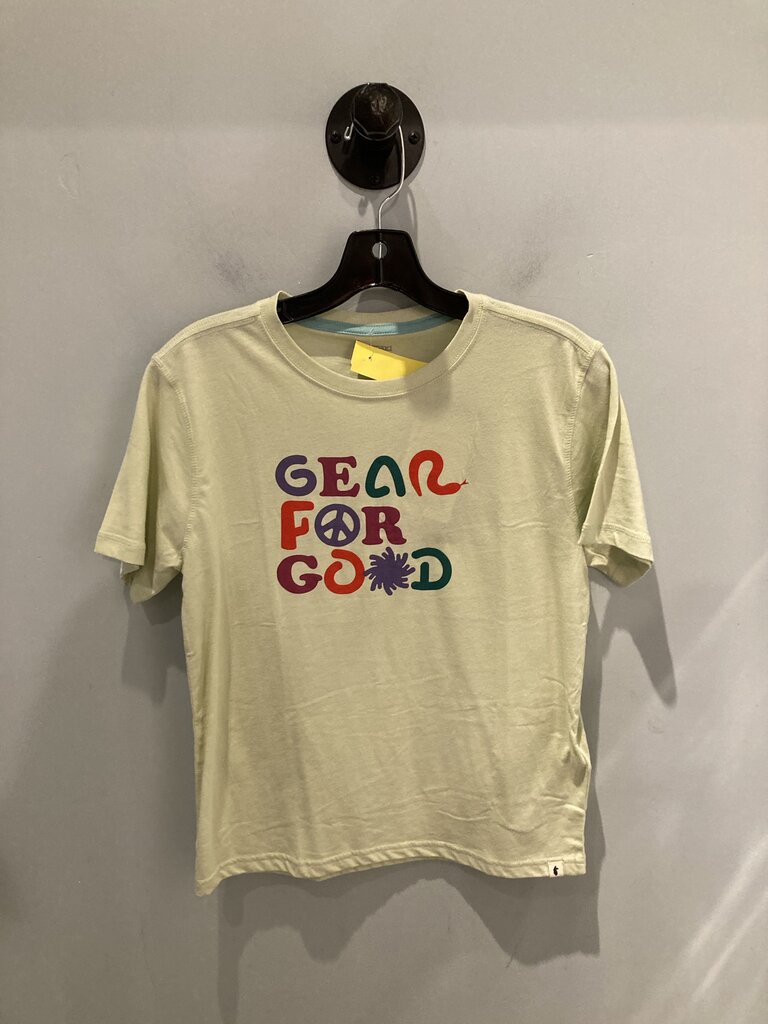 (Unused) Cotopaxi T Shirt, Green/Gear, Kid's L