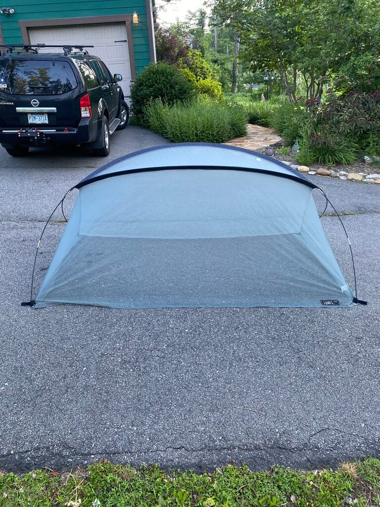 Epco Designs Tropic Screen Mesh 2P Floorless Tent, Gray/Navy