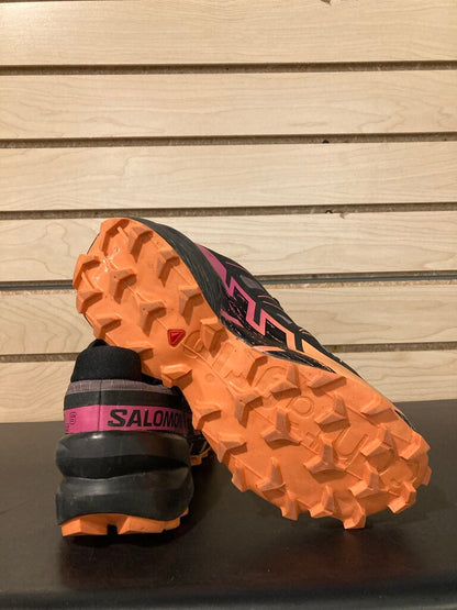 Solomon Speed Cross 6 Shoes, Purple/Orange, Women's 6