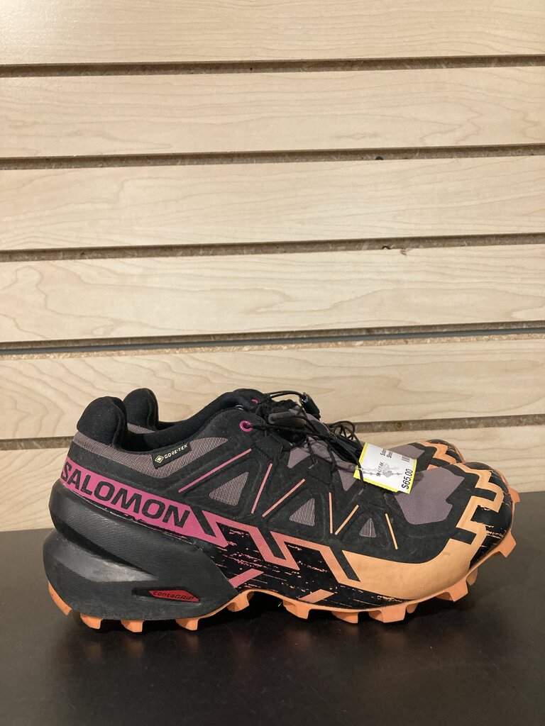 Solomon Speed Cross 6 Shoes, Purple/Orange, Women's 6