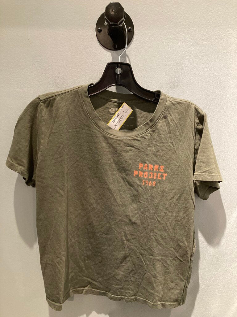 Parks Project SS Crew, Green, Women's S