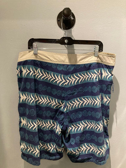 Patagonia Board Shorts, Blue/White, Men's 40
