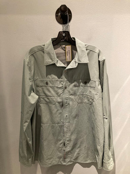 Royal Robbins LS Button Up, Blue, Men's L
