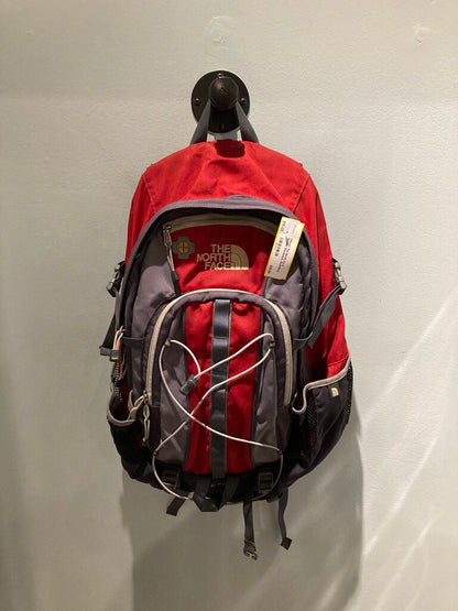 (Wear) The North Face Heckler Backpack, Red/Grey