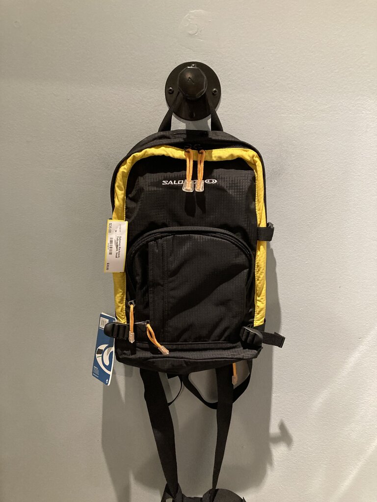 Salomon Backpack, Yellow/Black, Small