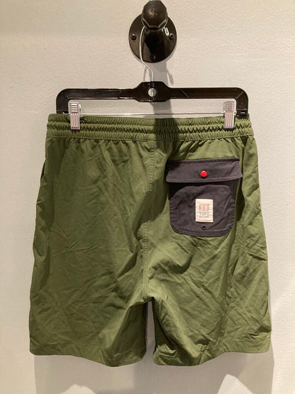 (Stain) Topo Shorts, Green/Black, Men's L