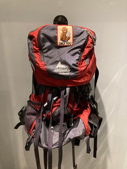 Gregory Palisade Backpack, Red/Grey, 80L