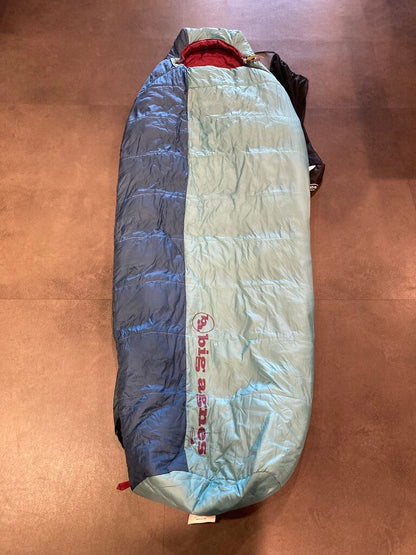 Big Agnes Slavonia Sleeping Bag, Blue/Maroon, 30deg