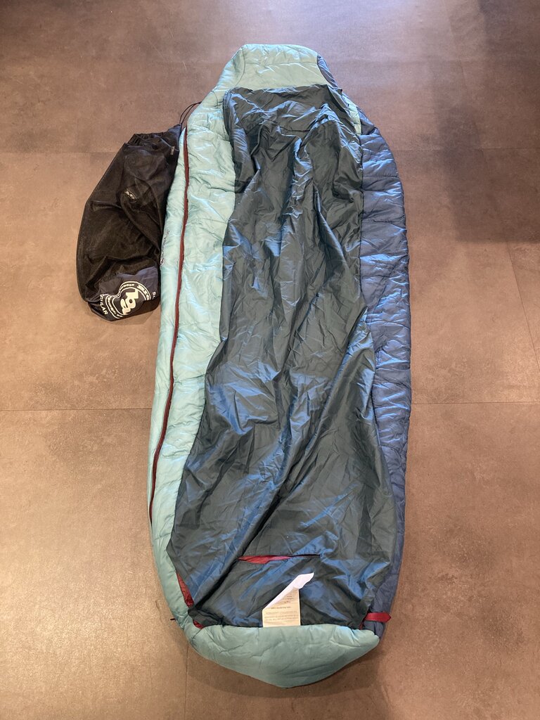 Big Agnes Slavonia Sleeping Bag, Blue/Maroon, 30deg