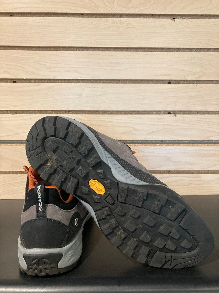 Scarpa Zen Pro Shoes, Grey/Orange, Men's 12