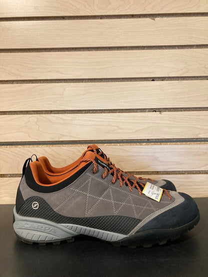 Scarpa Zen Pro Shoes, Grey/Orange, Men's 12