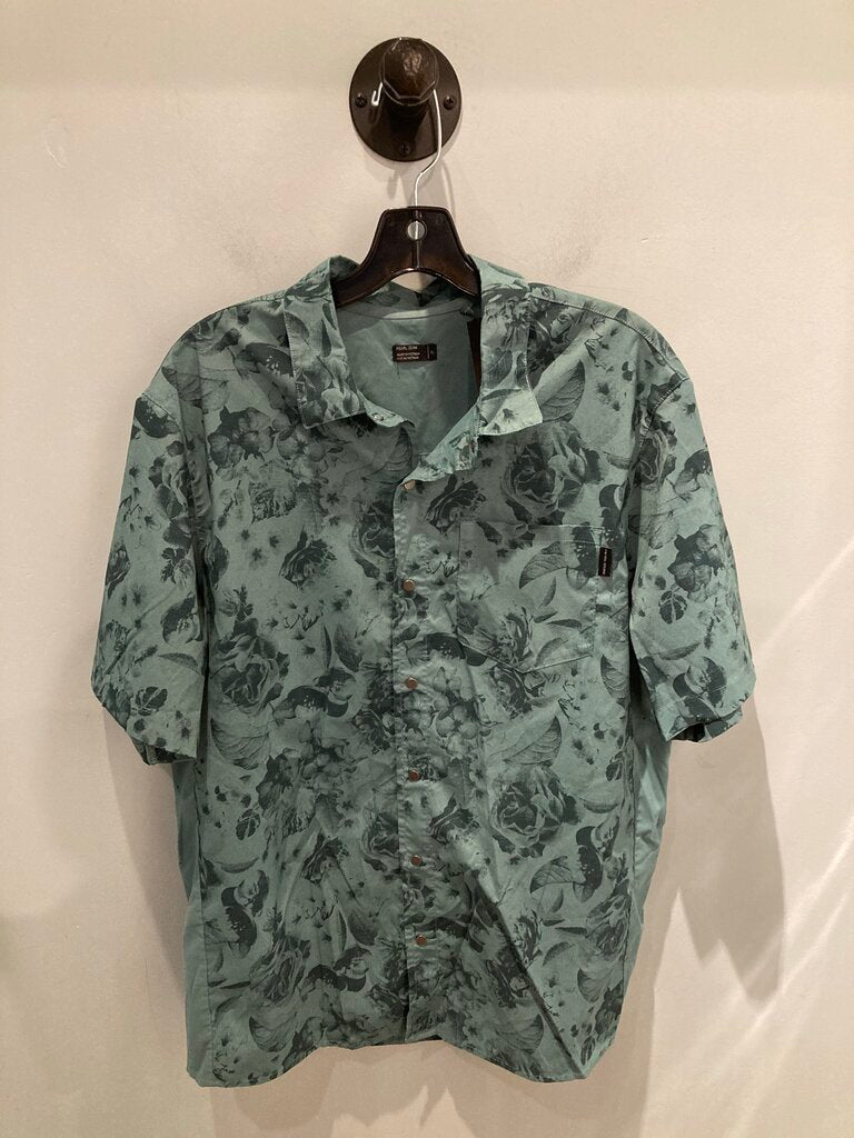 Pearl Izumi SS Snap Shirt, Blue, Men's XL