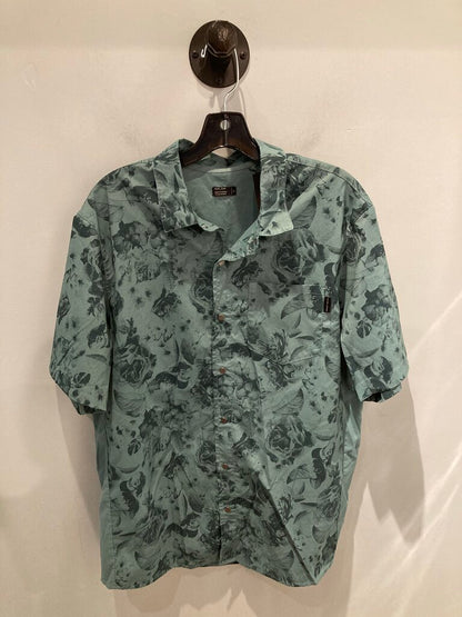 Pearl Izumi SS Snap Shirt, Blue, Men's XL