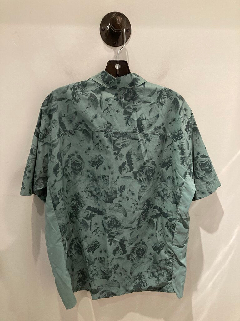 Pearl Izumi SS Snap Shirt, Blue, Men's XL