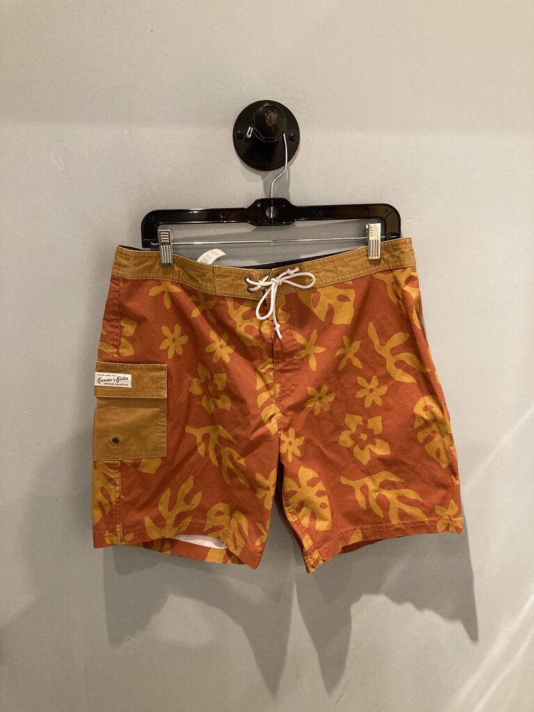 Katin Board Shorts, Orange, Men's 33