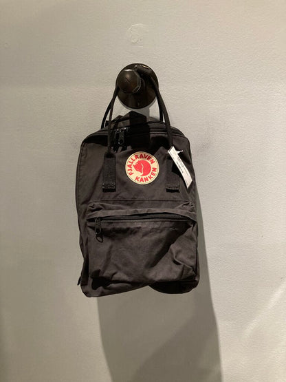 Fjallraven Mini Backpack, Black, Small