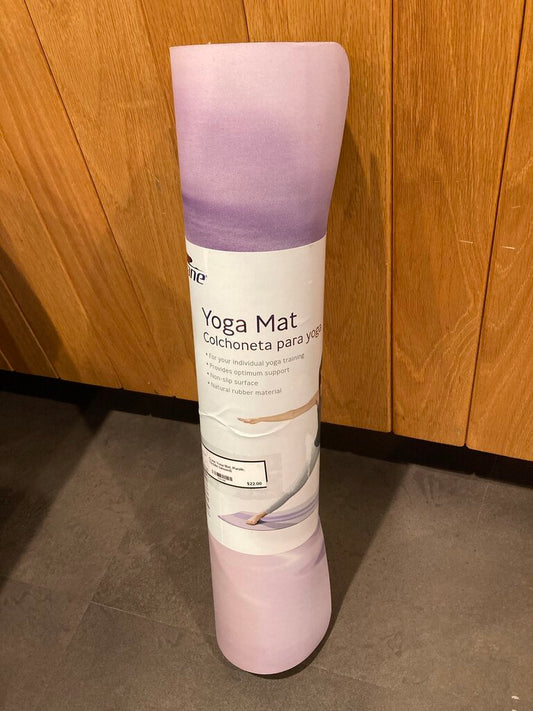 Crane Yoga Mat, Purple, 72x24in (unused)
