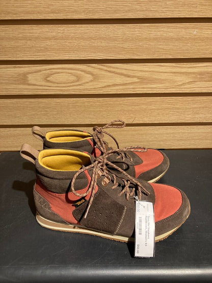 Teva Mid Sneakers, Red/Brown, Women's 9.5