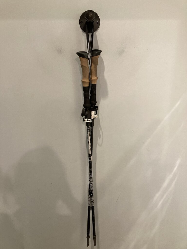 Trekology Trek-Z Trekking Poles, Black/Cork