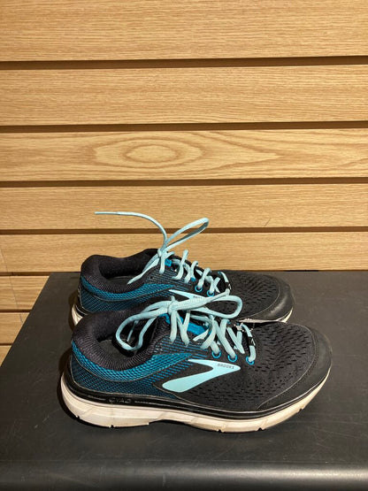 Brooks Sneakers, Black/Blue, Women's 9