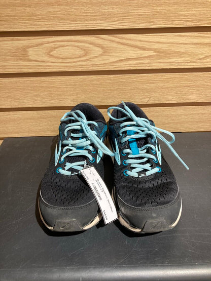 Brooks Sneakers, Black/Blue, Women's 9