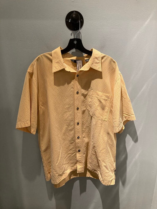 Royal Robbins SS Button Up, Yellow, Men's XL