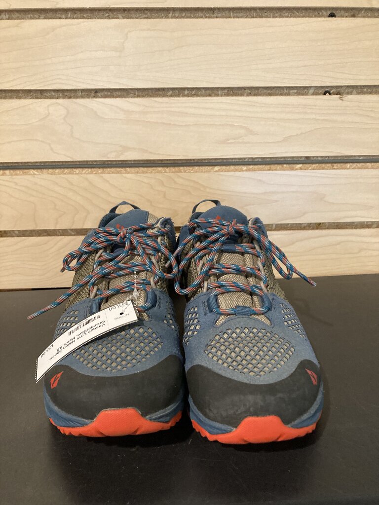 Vasque Low Hiking Shoes, Orange/Blue, Men's 9.5