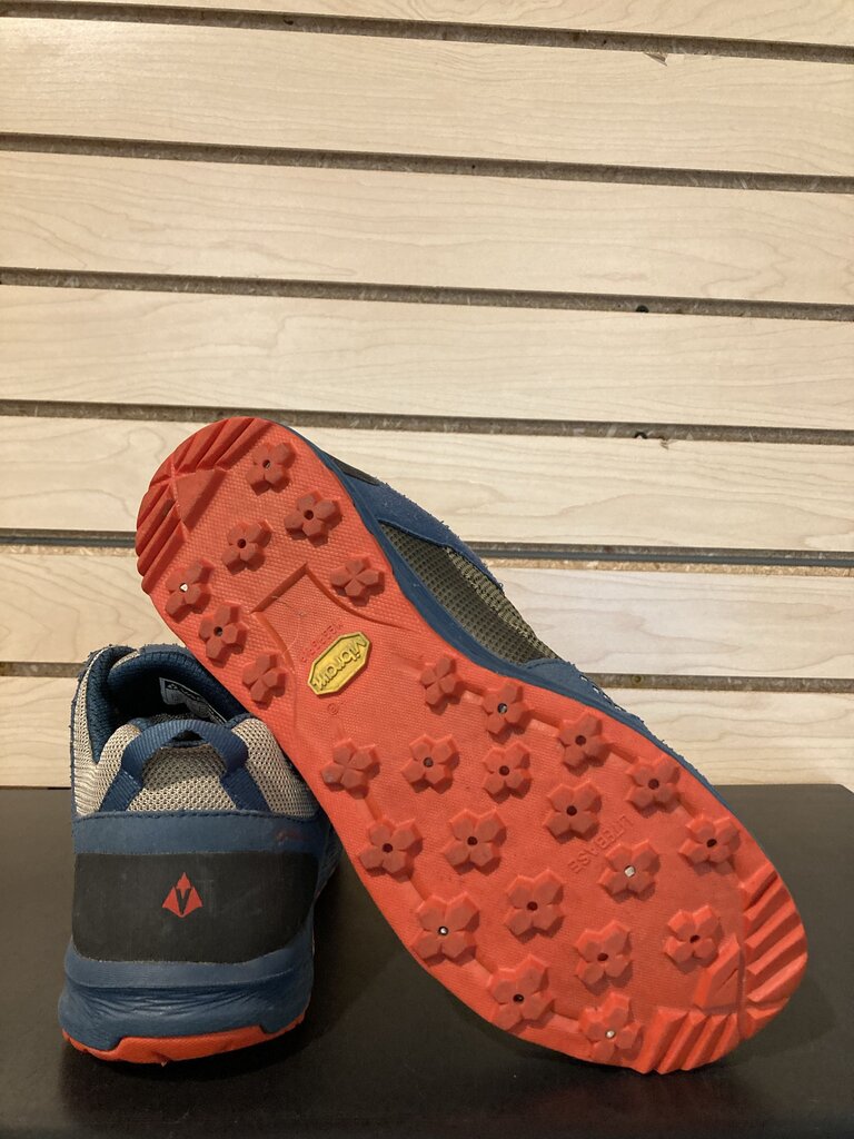 Vasque Low Hiking Shoes, Orange/Blue, Men's 9.5