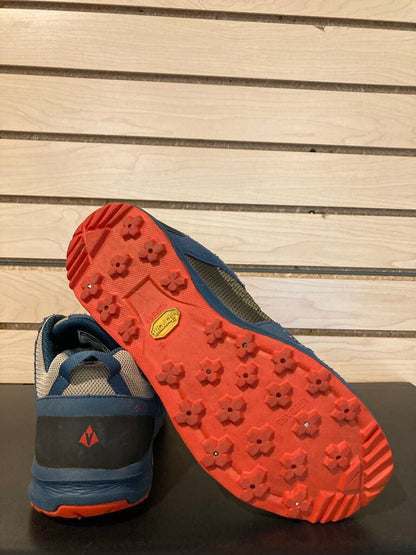 Vasque Low Hiking Shoes, Orange/Blue, Men's 9.5