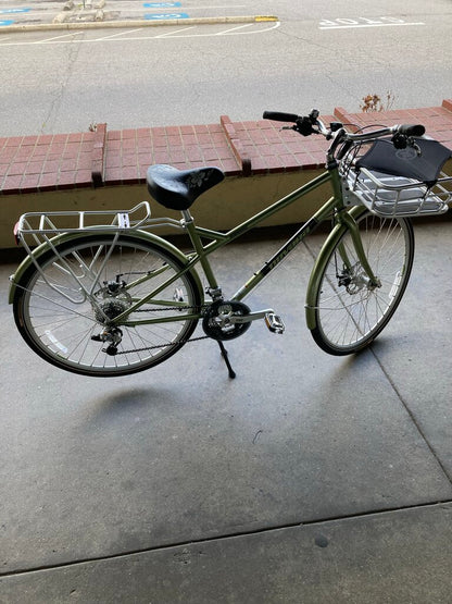 Novara Barrow Bike, Green/Black, S/M Frame, 700c Wheels