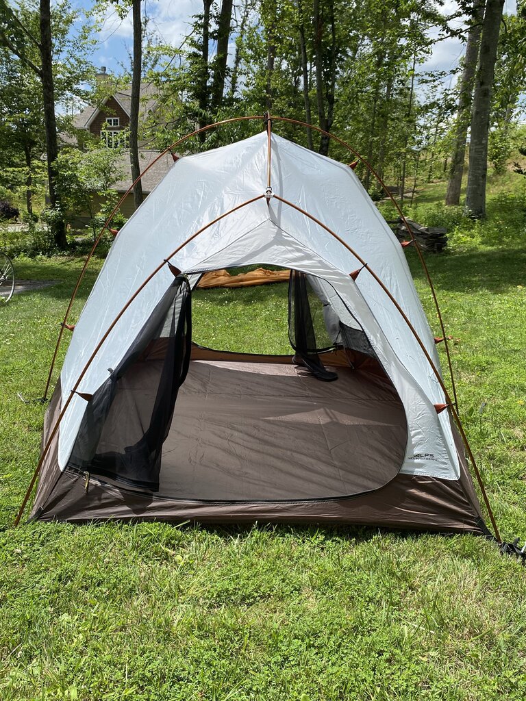Alps Mountaineering Tasmanian 3, Brown/Orange, 4 Season Tent