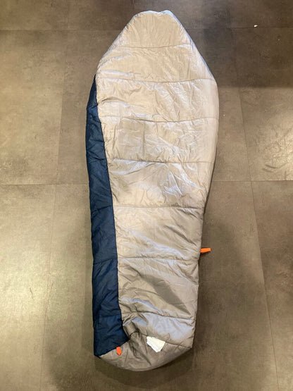 The North Face Youth Wasatch Sleeping Bag, Grey/Navy, 20 Degree