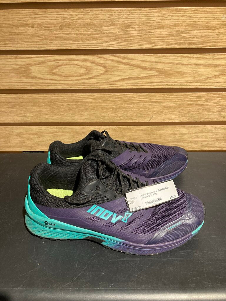 Inov Sneakers, Purple/Teal, Women's 10.5