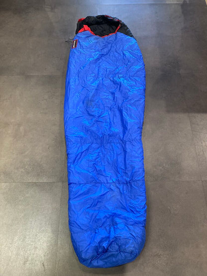 (STAINS) Marmot Sleeping Bag, Blue/Black, 30 Degree?