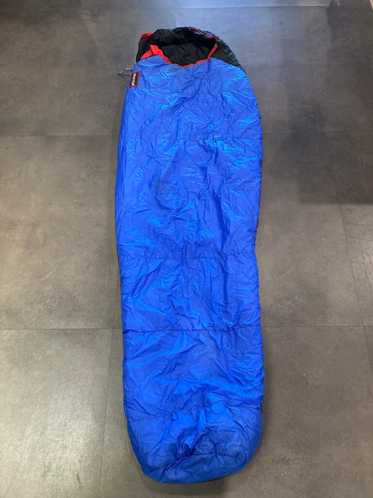 (STAINS) Marmot Sleeping Bag, Blue/Black, 30 Degree?