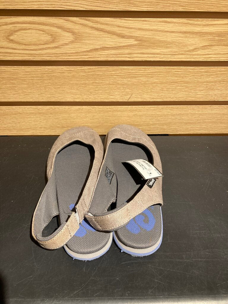 Teva Mush Mary Jane Sandals, Grey/Blue, Women's 9