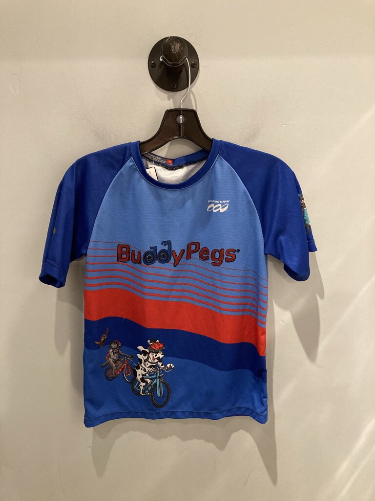 Podiumwear SS Jersey, Blue/Red, Kid's L