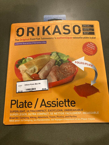 Orikaso PLate, Blue, OS