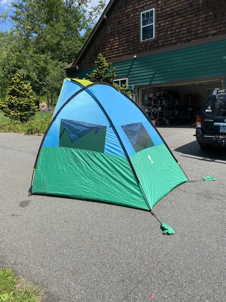 Eureka Solar Shade, Green/Blue, OS