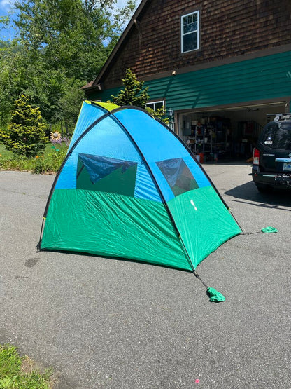 Eureka Solar Shade, Green/Blue, OS