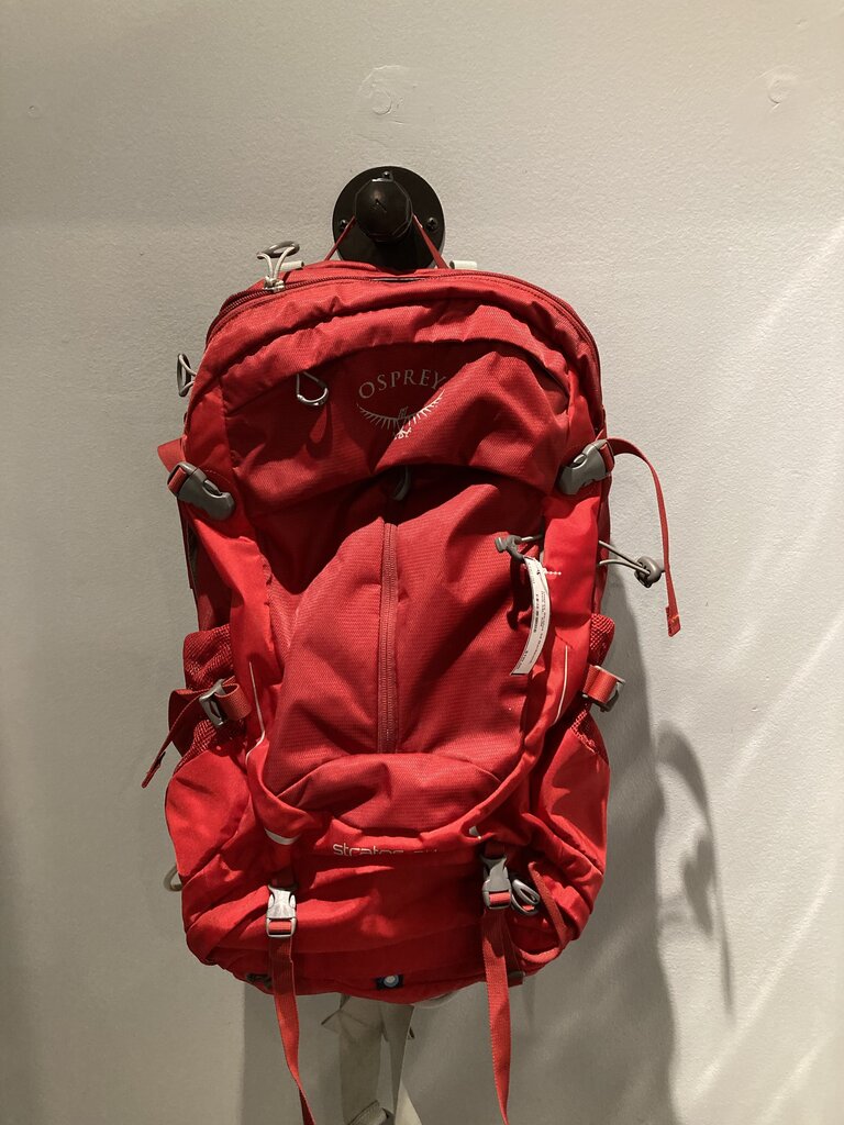 Osprey Stratos 34 Backpack, Red, 34L, S/M