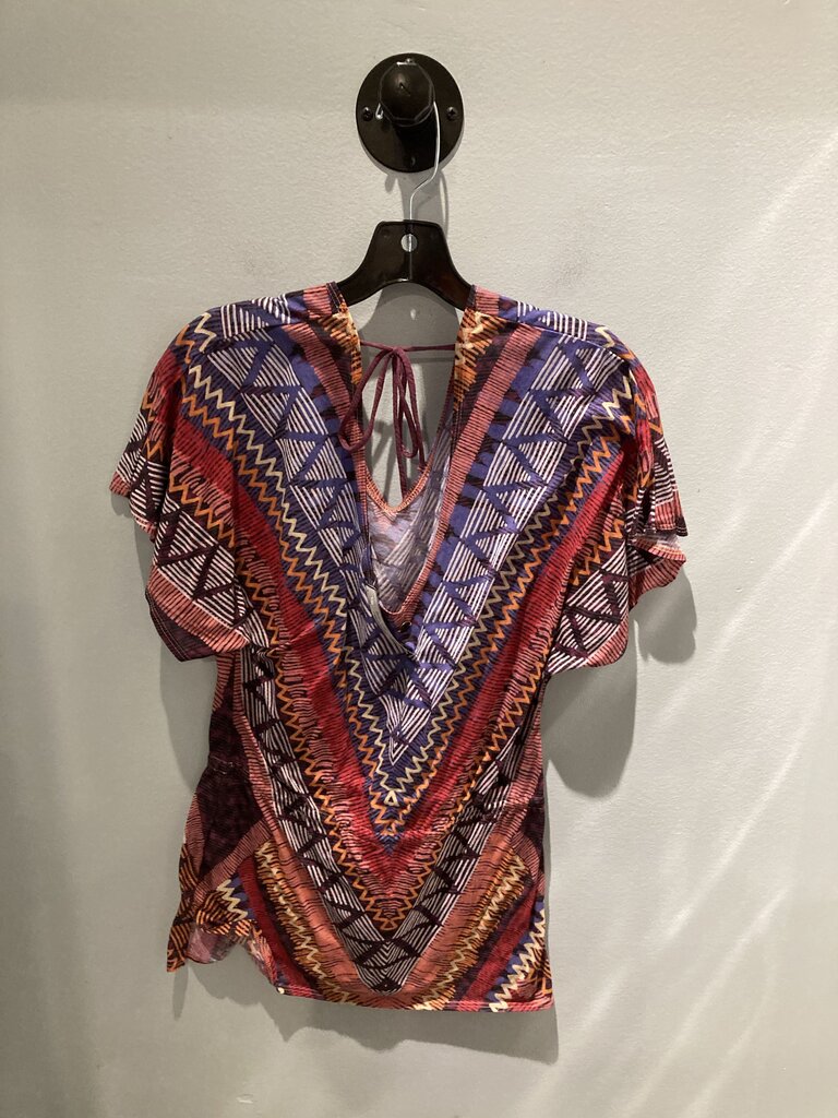 Prana V-Neck SS, Multi, Women's XS