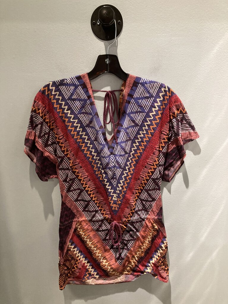 Prana V-Neck SS, Multi, Women's XS