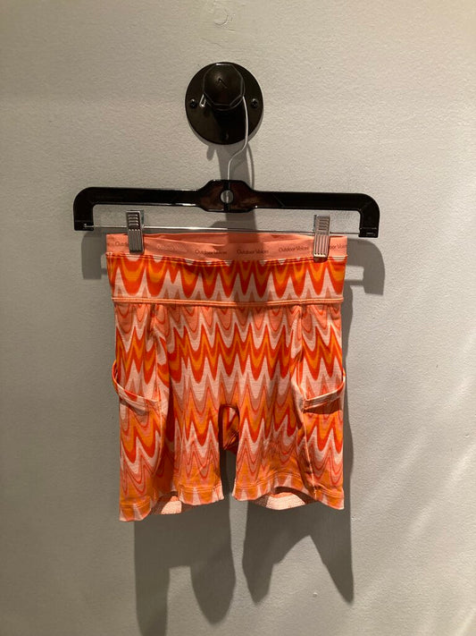 Outdoor Voices Shorts, Orange, Women's XXS