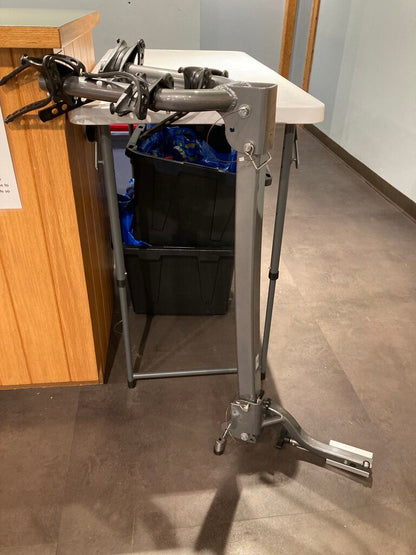 Kuat Beta 2-Bike Hitch Rack, Gray/Black, 1.25" w/ 2" Adapter