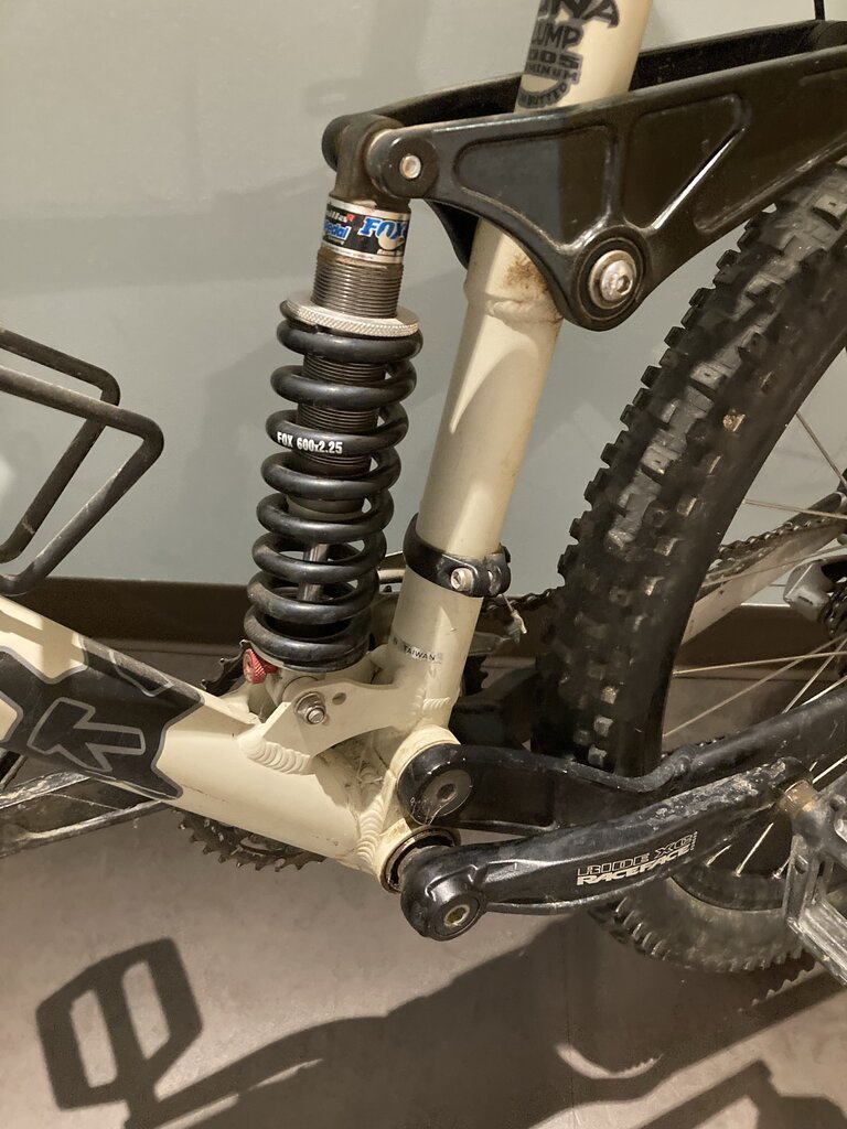 Kona Coiler Full Suspension Bike, Tan/Black/Yellow, 26" Wheel, 18.5" Frame