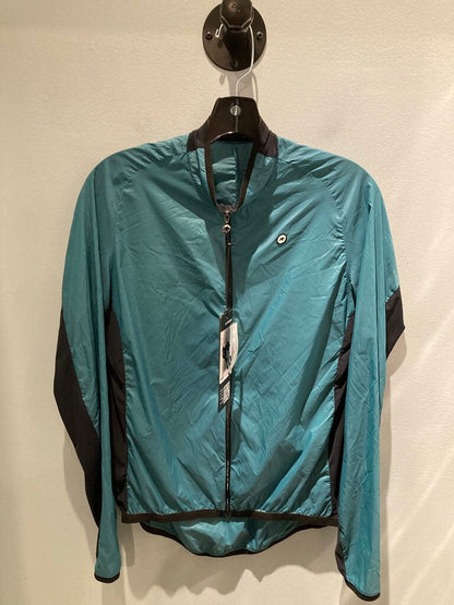 Assos FTR Wind Jacket, Green/Black, Women's XL