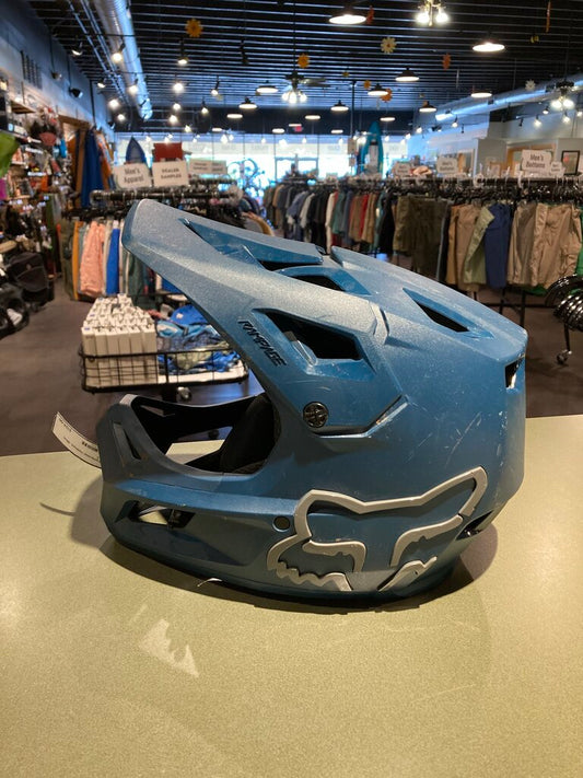 Fox Rampage Helmet, Blue, Youth L